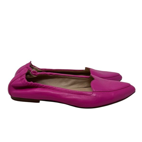 French Sole New York FS/NY hot pink leather Claudia Heart Ballet Flats size 8.5 - Picture 12 of 14